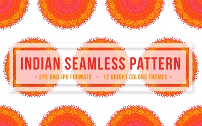 Indian Seamless Pattern #106491