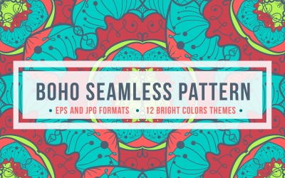 Boho dísz - Vállalati-azonosság sablon