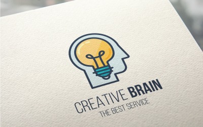 Creative Brain Logo Template