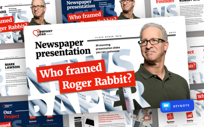 Presentazione del giornale - modello di Keynote