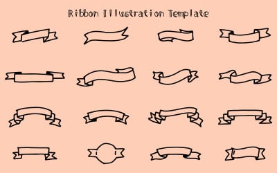 Modelo de fita - ilustração