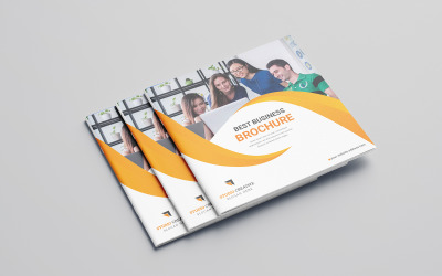 Diabol Bifold Brochure Design - Modello di identità aziendale