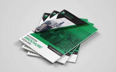 Airborne Bifold Brochure Design - Mall för företagsidentitet
