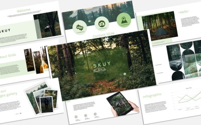 Plantilla PowerPoint "Skuy – Creative Business" #106995