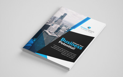 Terraria Bifold Brochure Design - Vorlage für Unternehmensidentität