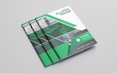 Chorono Bifold Brochure Design - Corporate Identity Template