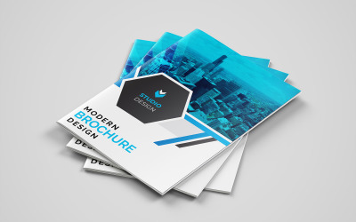 Runeterra Bifold Broschüre Design. - Corporate Identity-Vorlage