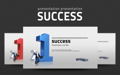 Framgång PowerPoint-mall