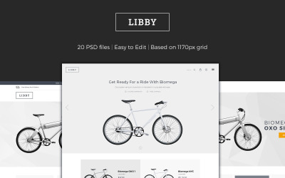 Libby - E-Commerce-PSD-Vorlage