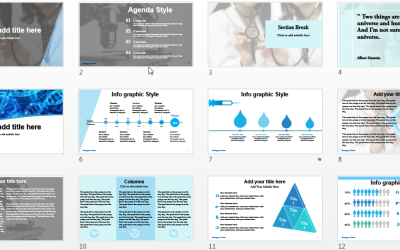 Lékař lékařské prezentace PowerPoint šablony