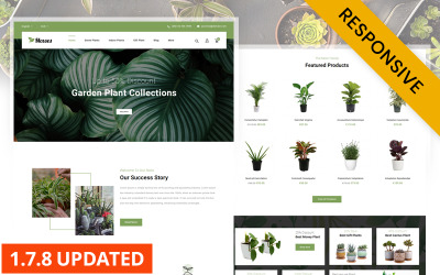 Mosses Plant Store PrestaShop Theme