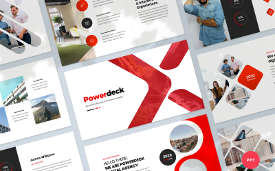 Pitch Deck &amp;amp; Business Presentation PowerPoint template