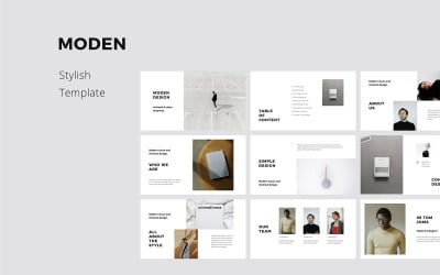 MODEN - Modern - Keynote sablon