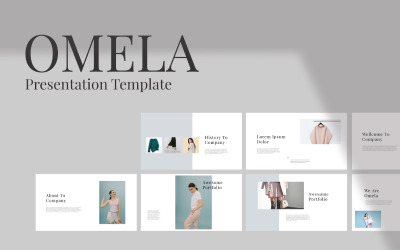 Omela - шаблон Keynote
