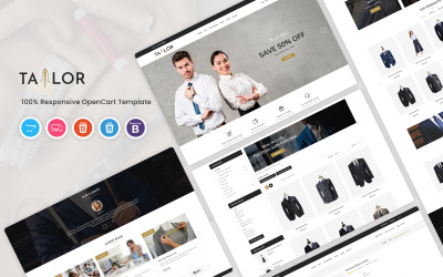 Modèle OpenCart sur mesure