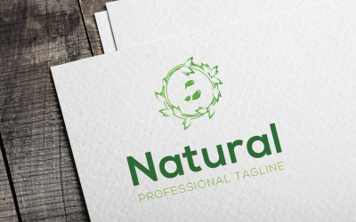 Doğal Logo Şablonu