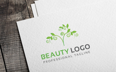 Modèle de logo de beauté