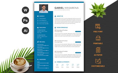 Word CV Resume Template