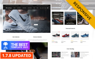 Footflops - PrestaShop šablona Obchod s obuví