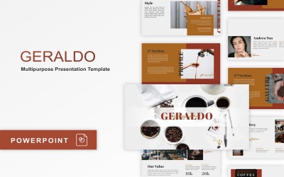 Geraldo – Többcélú PowerPoint sablon