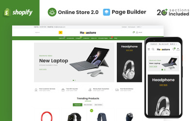 Hexastore Electronics Shopify Theme