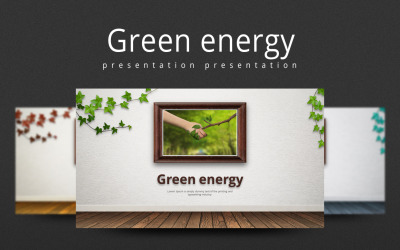 Modelo de PowerPoint Energia Verde