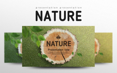 Natur PowerPoint-mall