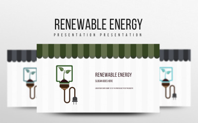 PowerPoint-mall för förnybar energi