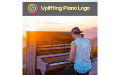 Upplyftande pianologotyp - ljudspår