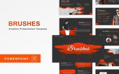 Brushes - Multipurpose PowerPoint template