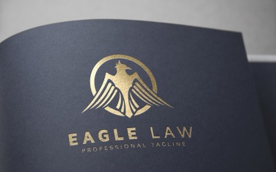 Eagle Law Logo Template