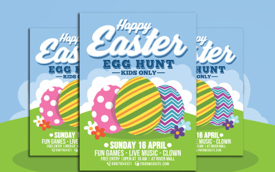 Happy Easter Egg Hunt For Kids Vol 2 - Huisstijlsjabloon