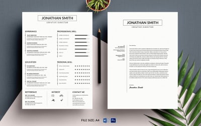 Minimalny szablon CV