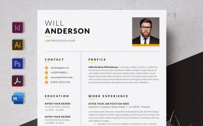 Prosty szablon CV Premium CV