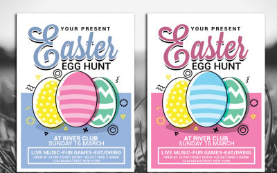 Easter Egg Hunt vol 1 - Huisstijlsjabloon