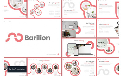 Barilion PowerPoint template