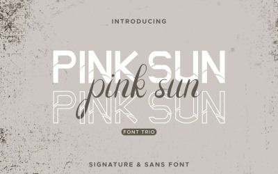 Pink Sun字体