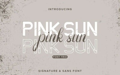 Шрифт Pink Sun