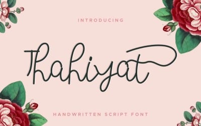 Thahiyat Font
