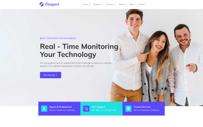 ITexpert ІТ-рішення та технології WordPress тема