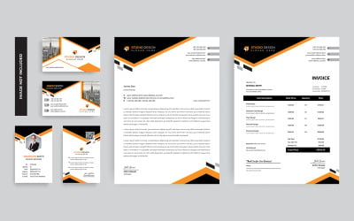 Casablanca Branding Stationery - mall för företagsidentitet