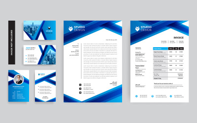 Jaws Branding Stationery - Corporate Identity Template