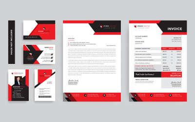 Onward Branding Stationery - Corporate Identity Template
