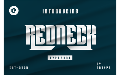 Redneck vet lettertype