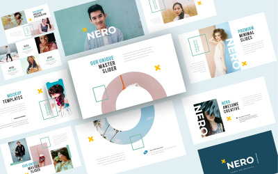 Nero Creative PowerPoint sablon