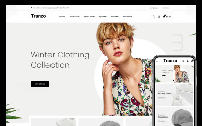 Reszponzív Tranzo Fashion Accessories Store PrestaShop sablon 108852