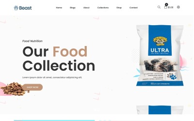 Beast - Pet Food Shopify-thema