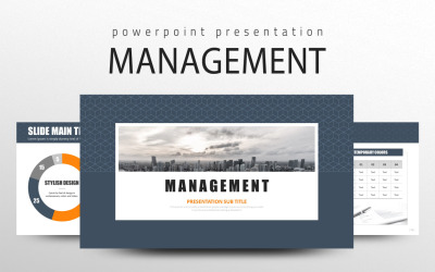 Beheer PPT PowerPoint-sjabloon