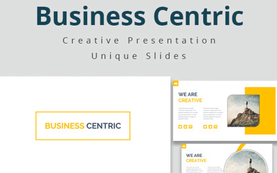 Бизнес-ориентированный шаблон Google Slides