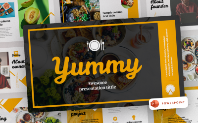Nefis Sunum PowerPoint şablonu